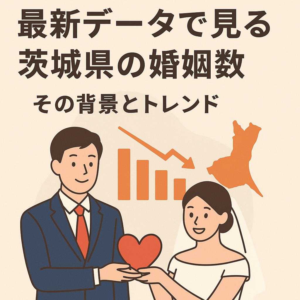 最新データで見る茨城県の婚姻数: その背景とトレンド
