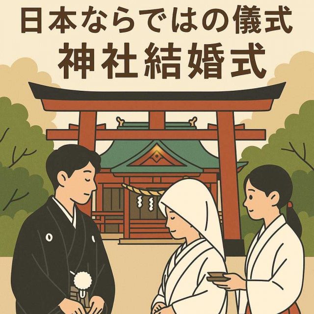 日本ならではの儀式神社結婚式