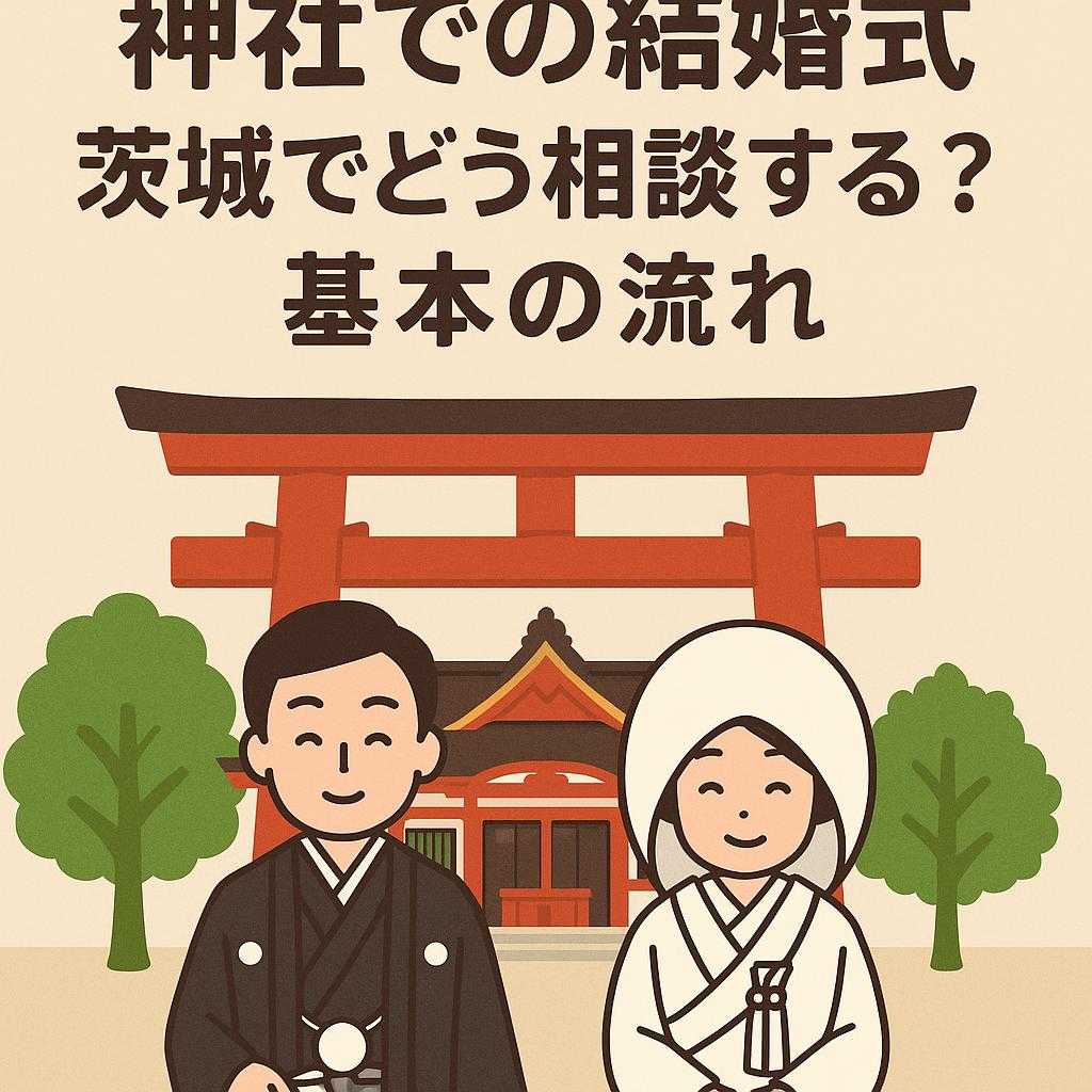 神社での結婚式、茨城でどう相談する？基本の流れ