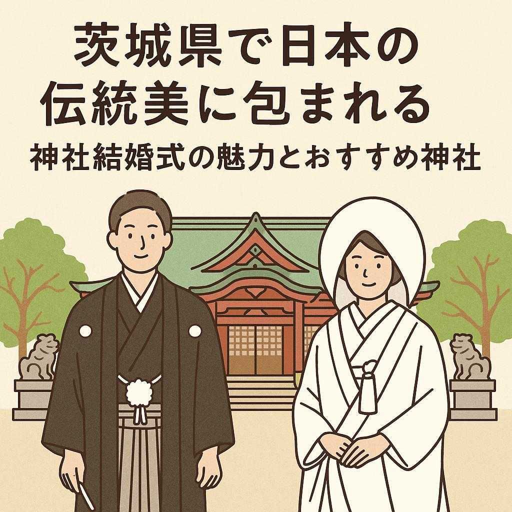 茨城県で日本の伝統美に包まれる。神社結婚式の魅力とおすすめ神社