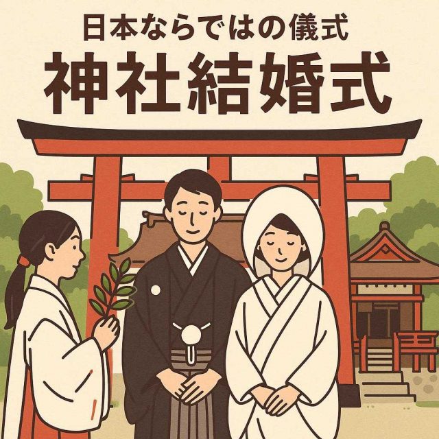 日本ならではの儀式神社結婚式