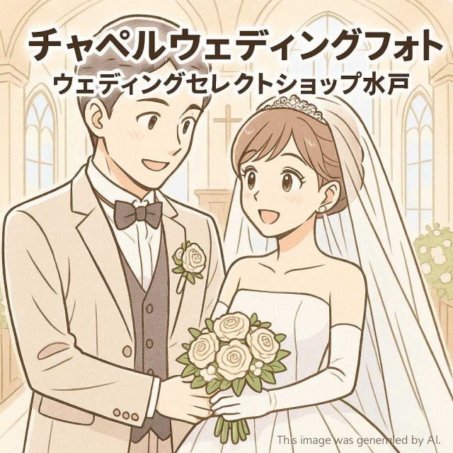 チャペルウェディングフォト ウェディングセレクトショップ水戸
