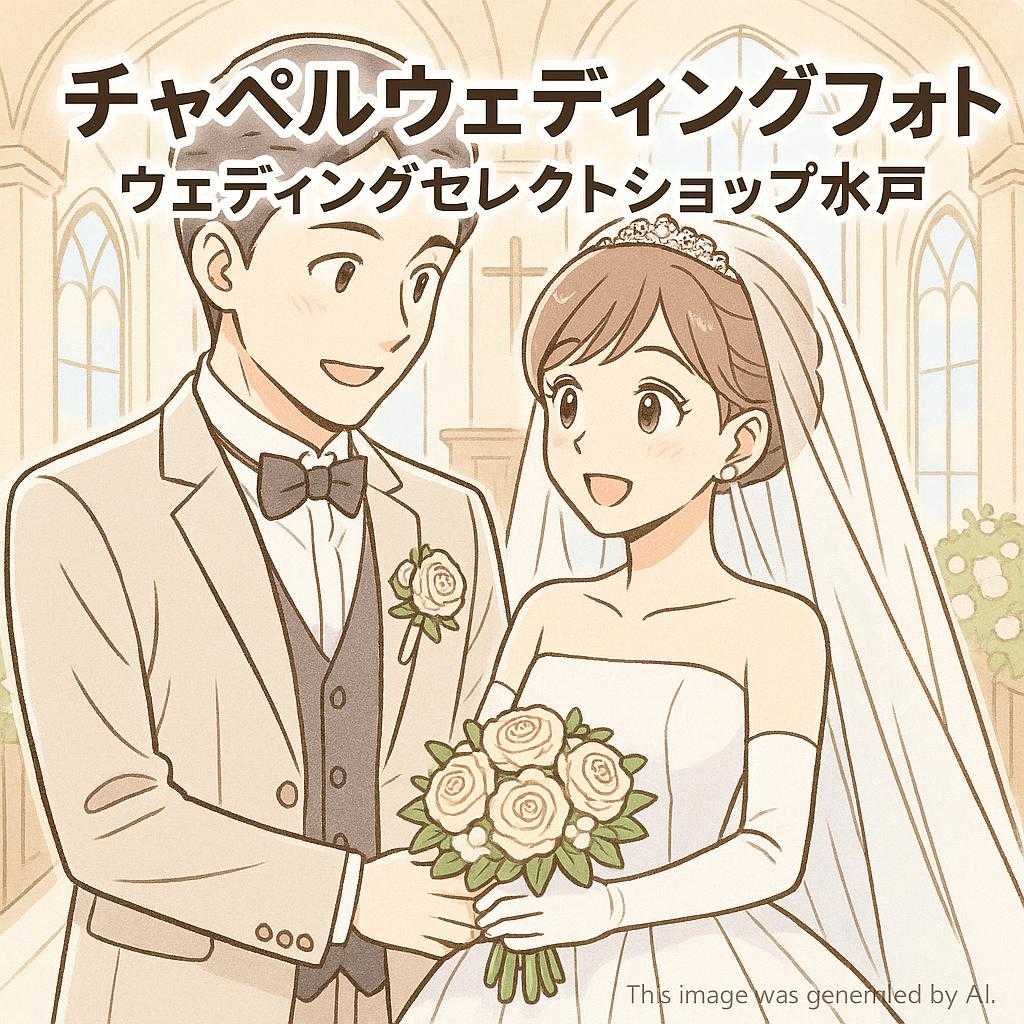 チャペルウェディングフォト ウェディングセレクトショップ水戸