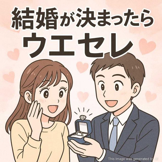 結婚が決まったらウエセレ