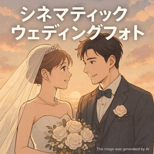 シネマティック ウェディングフォト