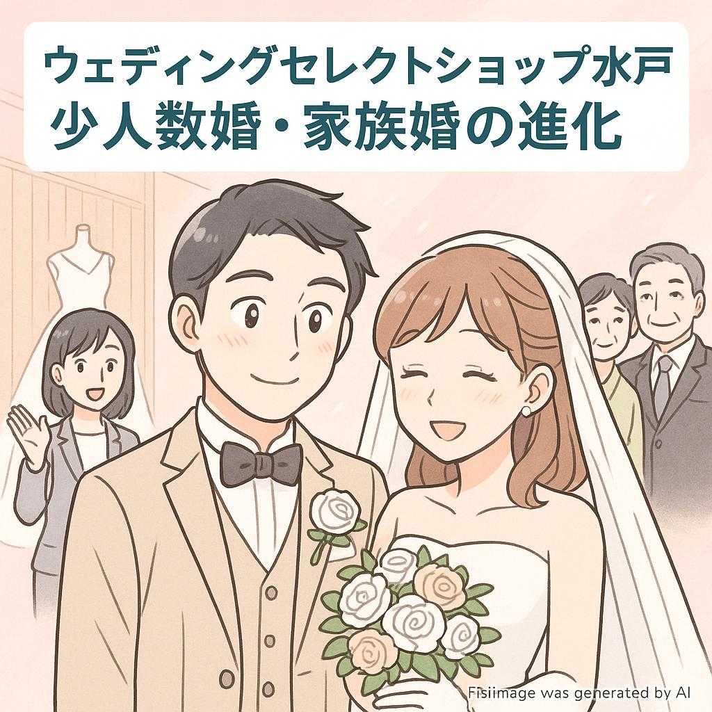 ウェディングセレクトショップ水戸 少人数婚・家族婚の進化