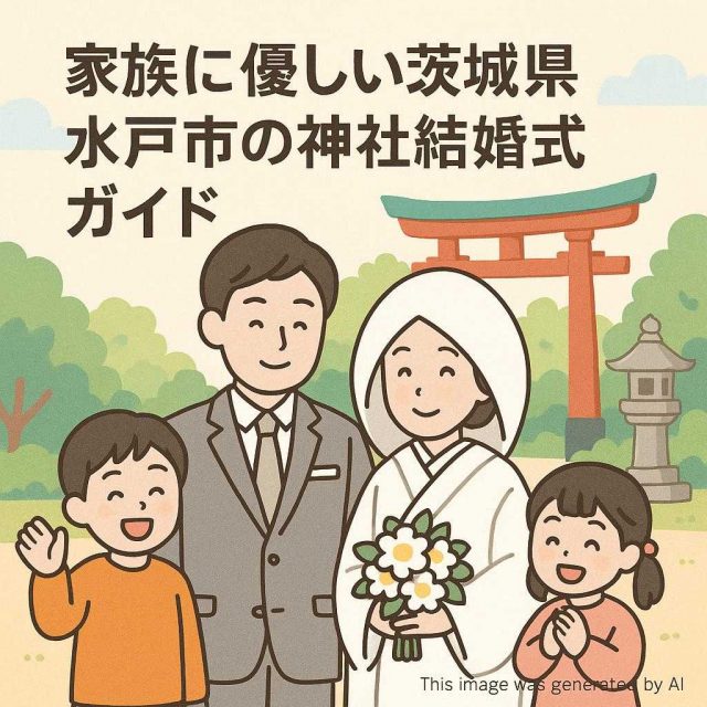 家族に優しい茨城県水戸市の神社結婚式ガイド