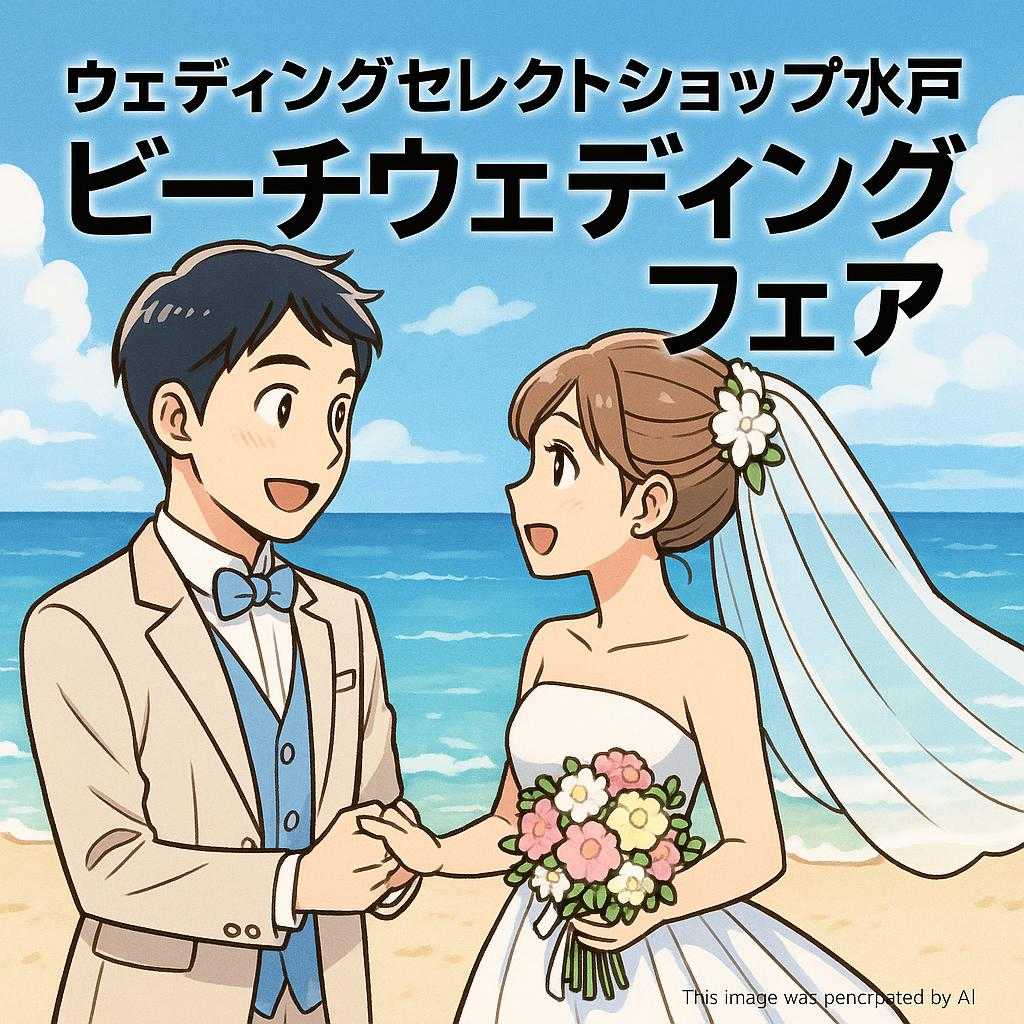 ウェディングセレクトショップ水戸 ビーチウェディングフォイト