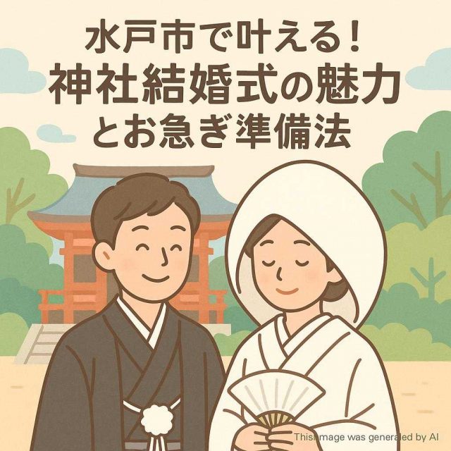 水戸市で叶える！神社結婚式の魅力とお急ぎ準備法