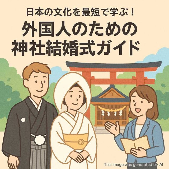 日本の文化を最短で学ぶ！外国人のための神社結婚式ガイド