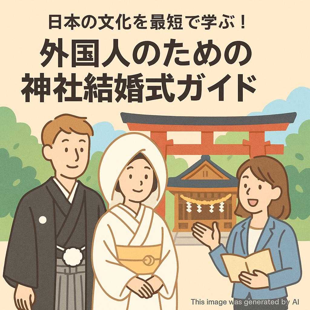 日本の文化を最短で学ぶ！外国人のための神社結婚式ガイド