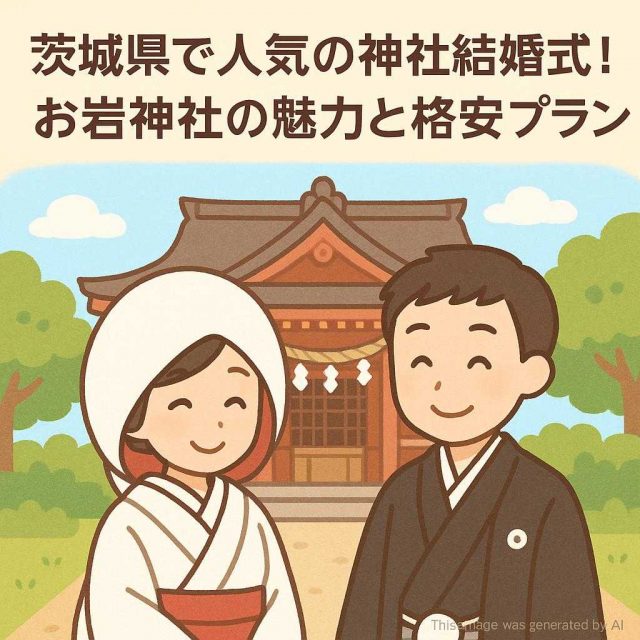 茨城県で人気の神社結婚式！お岩神社の魅力と格安プラン