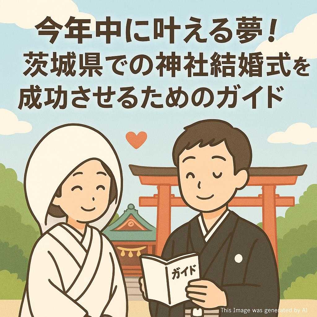今年中に叶える夢！茨城県での神社結婚式を成功させるためのガイド
