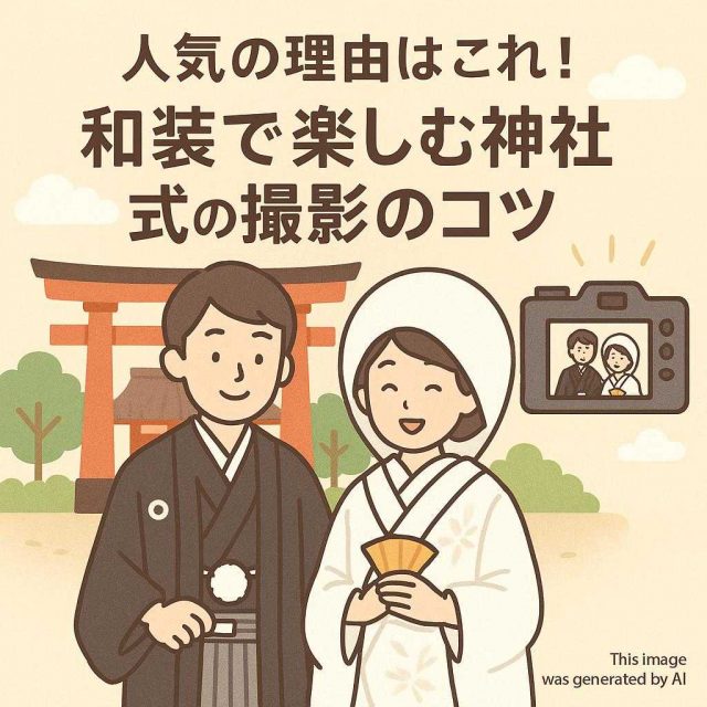 人気の理由はこれ！和装で楽しむ神社式の撮影のコツ