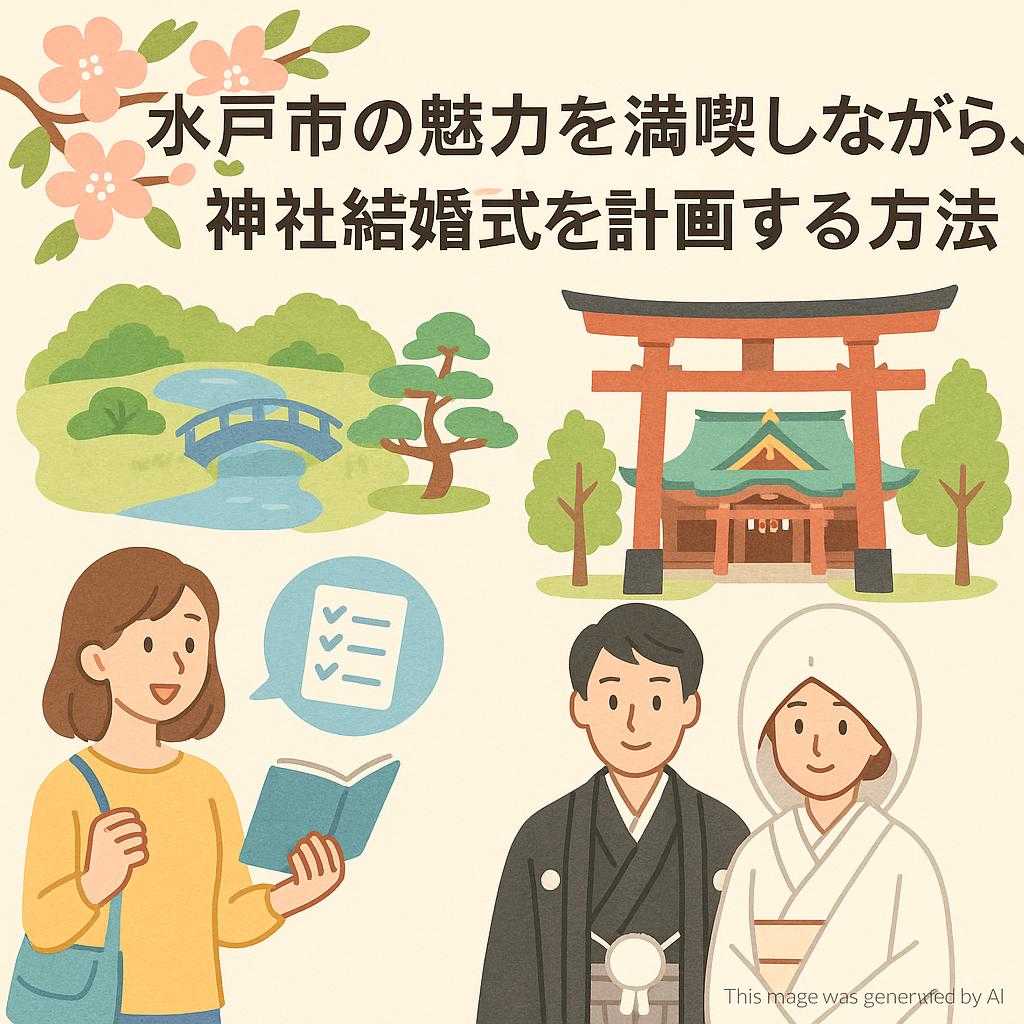 水戸市の魅力を満喫しながら、神社結婚式を計画する方法