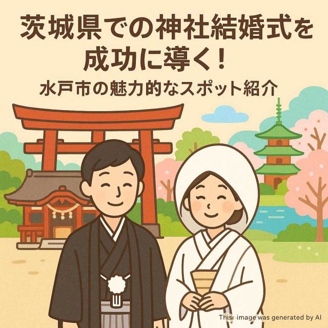 茨城県での神社結婚式を成功に導く！水戸市の魅力的なスポット紹介