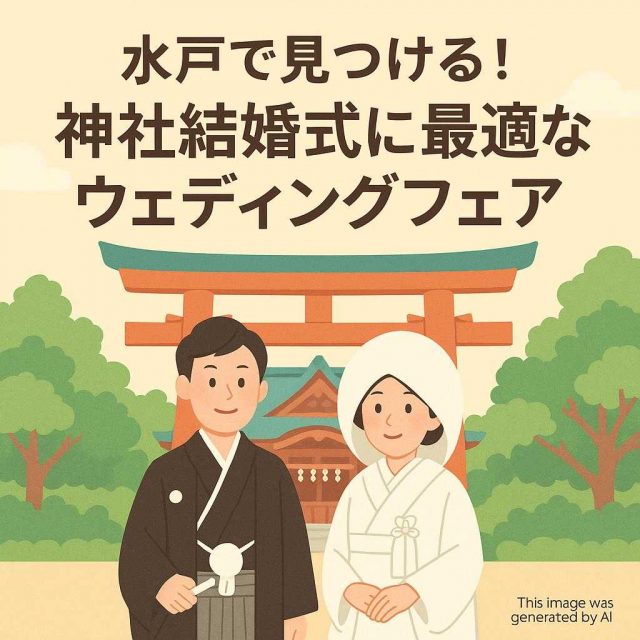 水戸で見つける！神社結婚式に最適なウェディングフェア