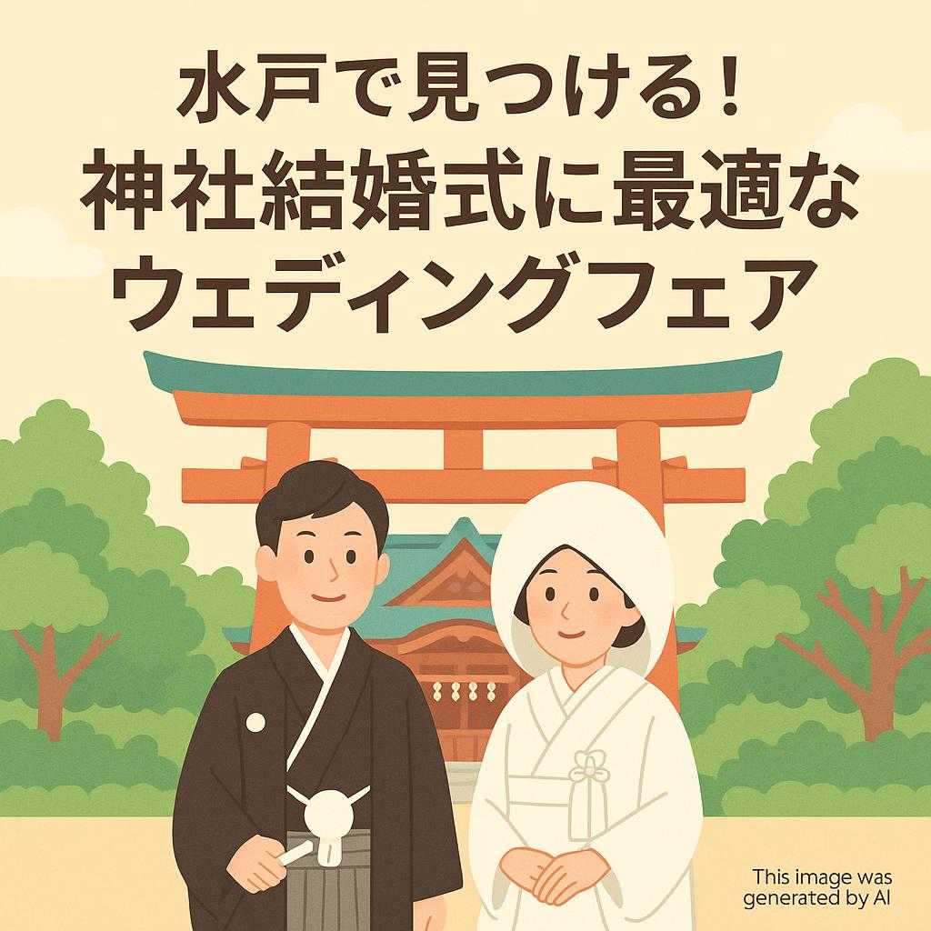 水戸で見つける！神社結婚式に最適なウェディングフェア