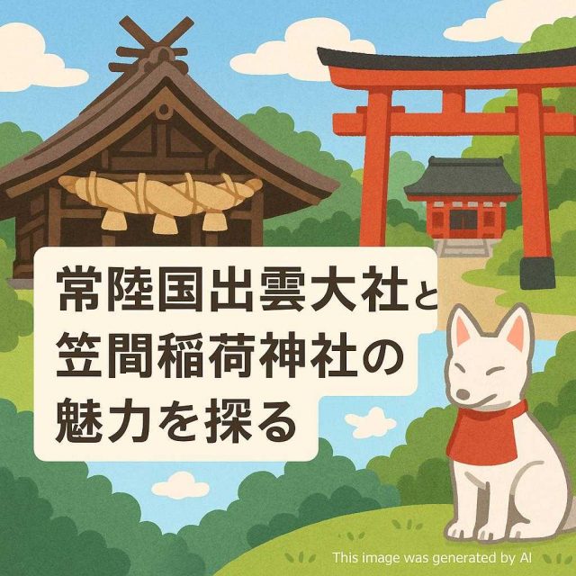 常陸国出雲大社と笠間稲荷神社の魅力を探る