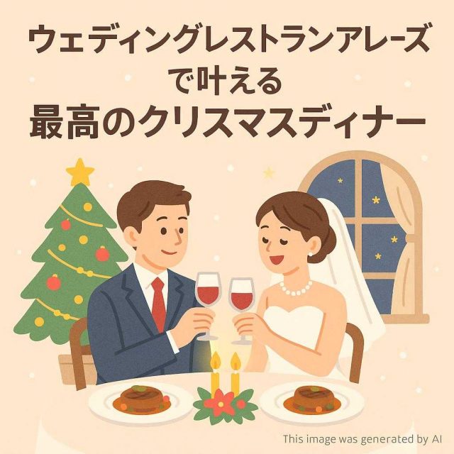 ウェディングレストランアレーズで叶える最高のクリスマスディナー