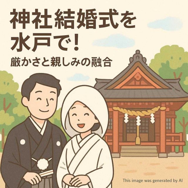 神社結婚式を水戸で! 厳かさと親しみの融合