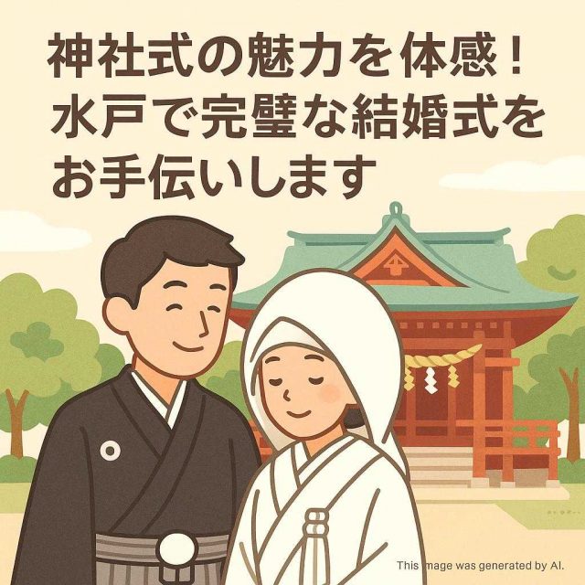 神社式の魅力を体感！水戸で完璧な結婚式をお手伝いします