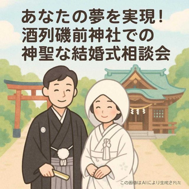 あなたの夢を実現！酒列磯前神社での神聖な結婚式相談会