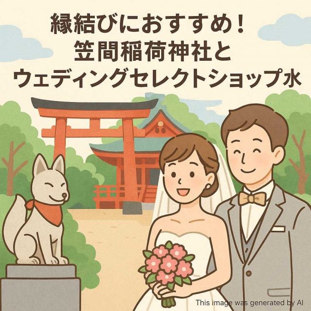 縁結びにおすすめ！笠間稲荷神社とウェディングセレクトショップ水戸