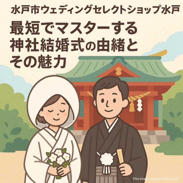 水戸市ウェディングセレクトショップ水戸 最短でマスターする神社結婚式の由緒とその魅力
