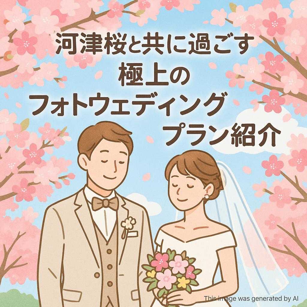 河津桜と共に過ごす極上のフォトウェディングプラン紹介