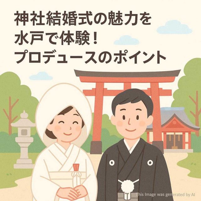 神社結婚式の魅力を水戸で体験！プロデュースのポイント
