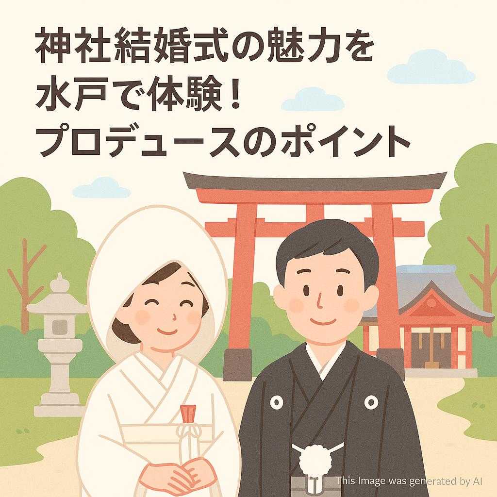 神社結婚式の魅力を水戸で体験！プロデュースのポイント