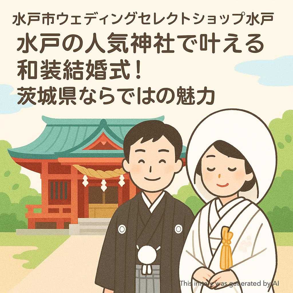 水戸市ウェディングセレクトショップ水戸 水戸の人気神社で叶える和装結婚式！茨城県ならではの魅力