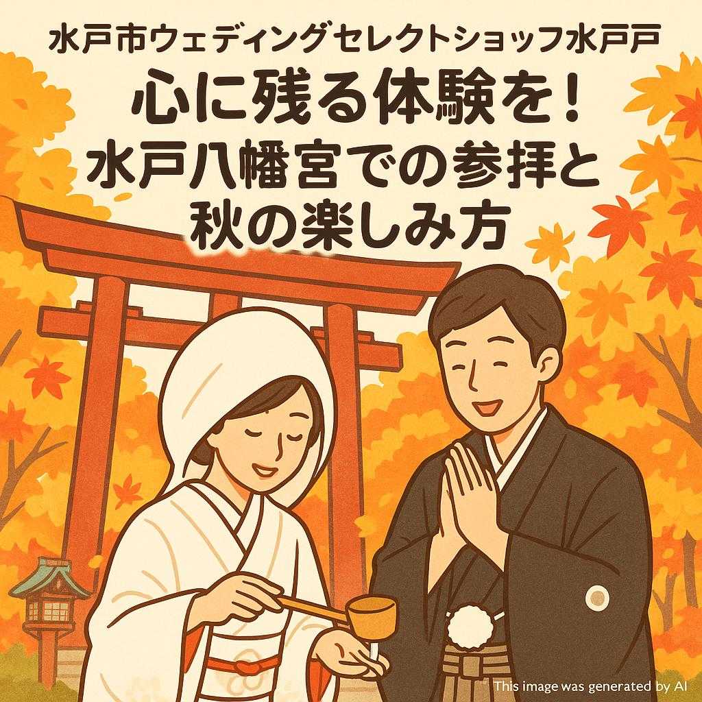 水戸市ウェディングセレクトショップ水戸 心に残る体験を！水戸八幡宮での参拝と秋の楽しみ方