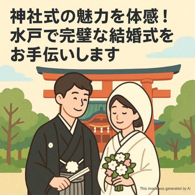 神社式の魅力を体感！水戸で完璧な結婚式をお手伝いします