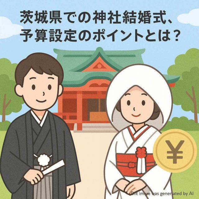 茨城県での神社結婚式、予算設定のポイントとは？