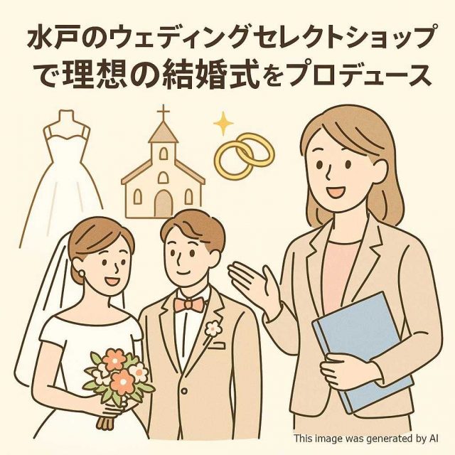 水戸のウェディングセレクトショップで理想の結婚式をプロデュース