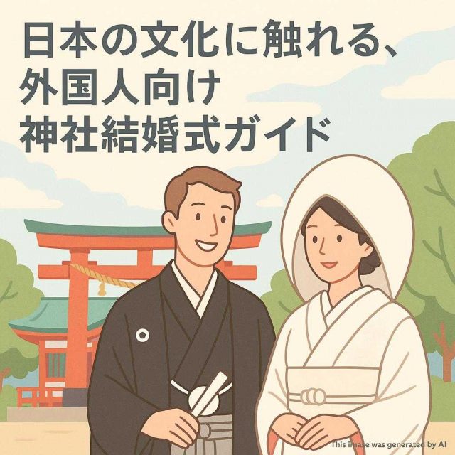日本の文化に触れる、外国人向け神社結婚式ガイド