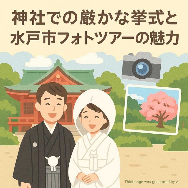 神社での厳かな挙式と水戸市フォトツアーの魅力