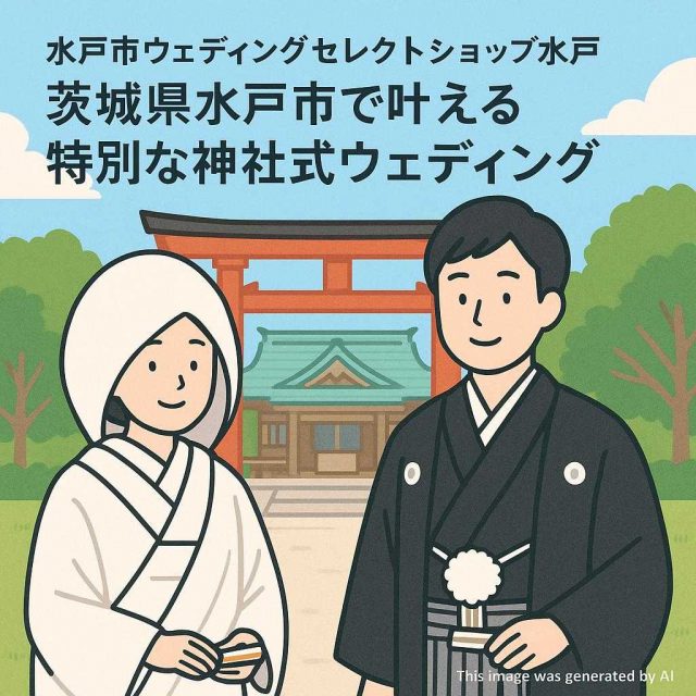 水戸市ウェディングセレクトショップ水戸 茨城県水戸市で叶える特別な神社式ウェディング
