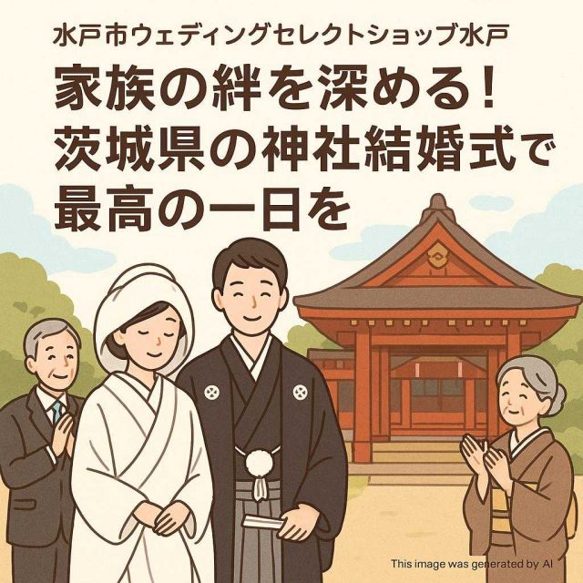 水戸市ウェディングセレクトショップ水戸 家族の絆を深める！茨城県の神社結婚式で最高の一日を
