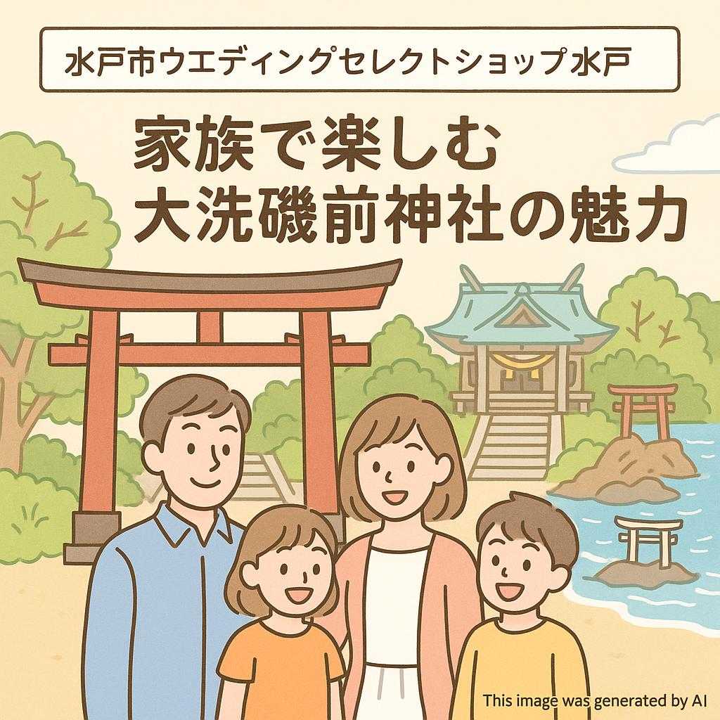 水戸市ウェディングセレクトショップ水戸 家族で楽しむ大洗磯前神社の魅力