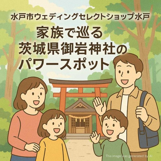 水戸市ウェディングセレクトショップ水戸 家族で巡る茨城県御岩神社のパワースポット
