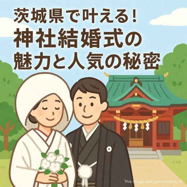 茨城県で叶える！神社結婚式の魅力と人気の秘密