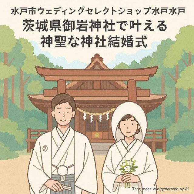 水戸市ウェディングセレクトショップ水戸 茨城県御岩神社で叶える神聖な神社結婚式