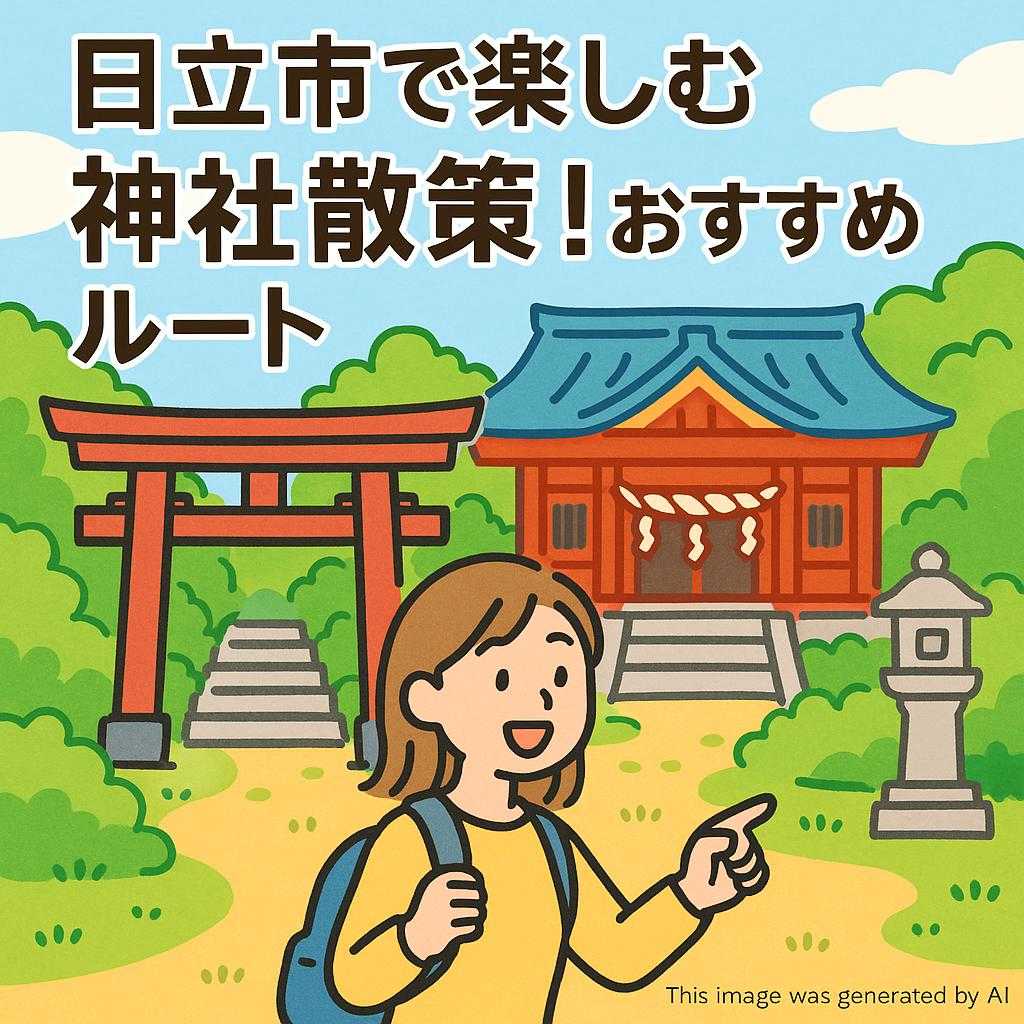 日立市で楽しむ神社散策！おすすめルート