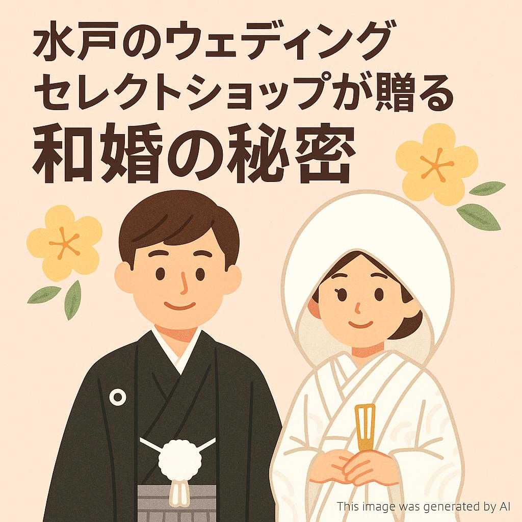 水戸のウェディングセレクトショップが贈る和婚の秘密