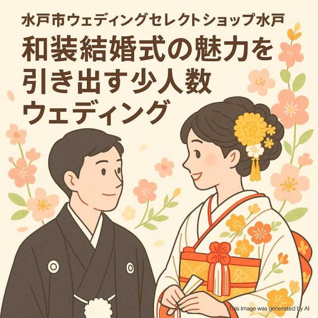 水戸市ウェディングセレクトショップ水戸 和装結婚式の魅力を引き出す少人数ウェディング