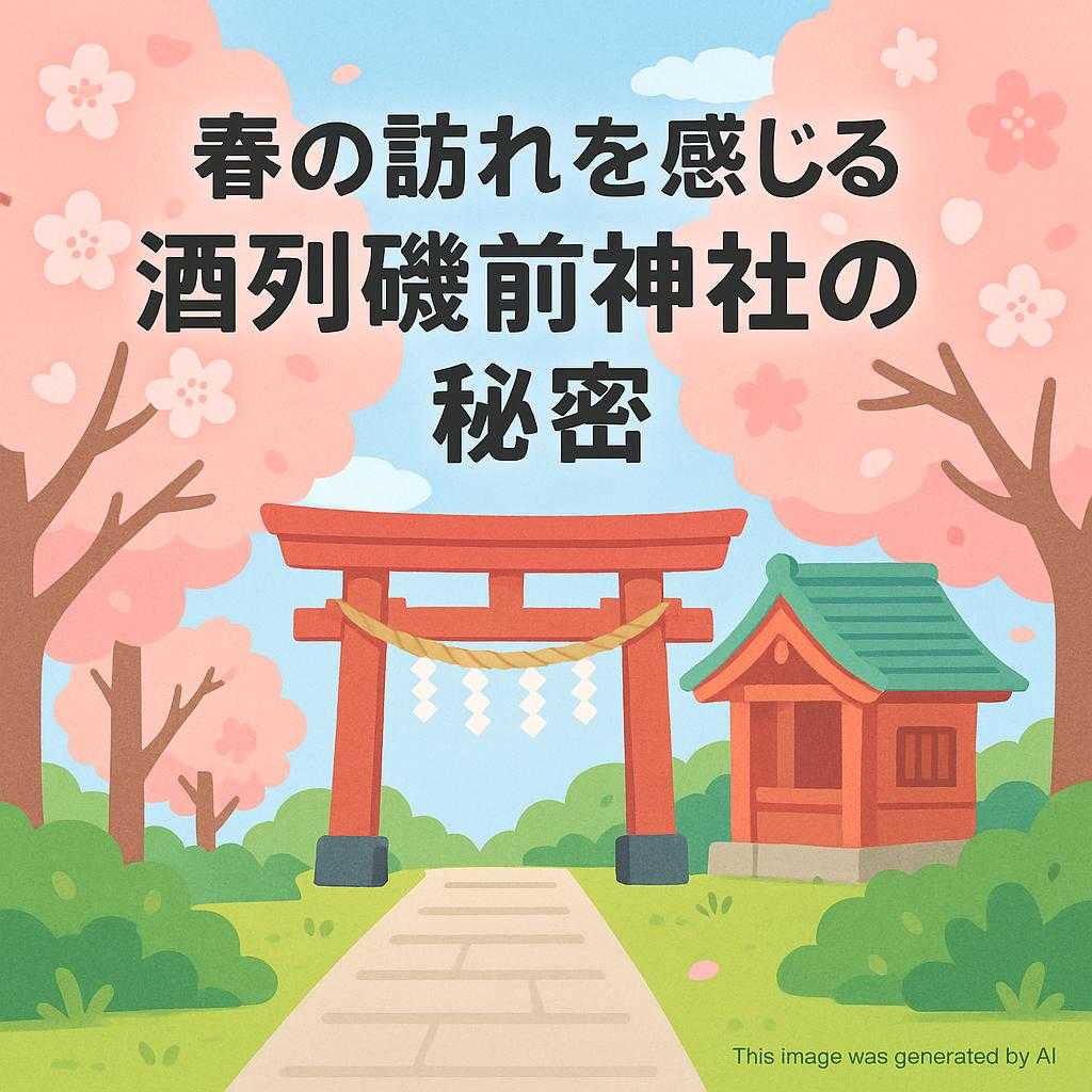 春の訪れを感じる酒列磯前神社の秘密