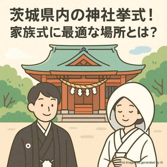 茨城県内の神社挙式！家族式に最適な場所とは？